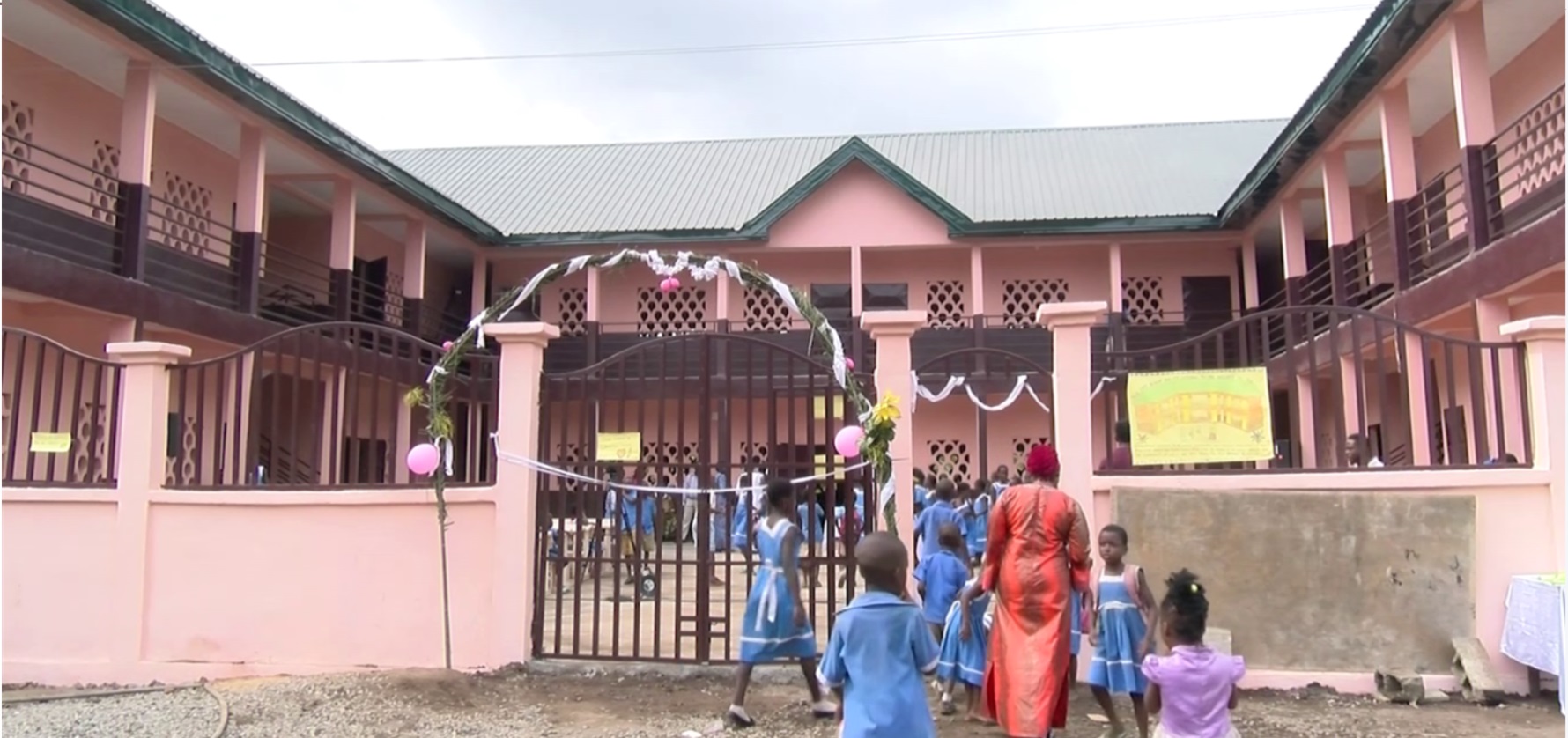 The one-block story of the ultra-modern structure erected to host Saint Augustine’s Nursery and Primary School